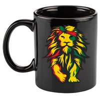 Juneteenth Lion Black History African American 11oz C Handle Ceramic Mug