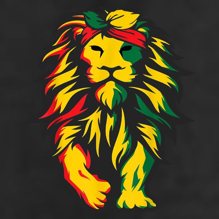 Juneteenth Lion Black History African American Beanie