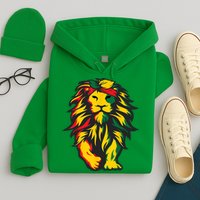 Juneteenth Lion Black History African American Hoodie