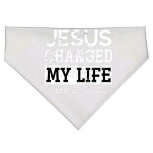 Jesus Lord Christian Gift God Savior Jesus Gift USA-Made Doggie Bandana