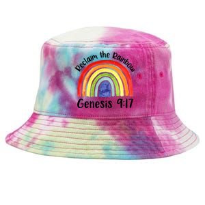 Jesus Lover Christian Reclaim The Rainbow Tie-Dyed Bucket Hat