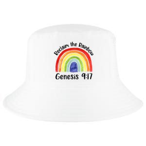 Jesus Lover Christian Reclaim The Rainbow Cool Comfort Performance Bucket Hat