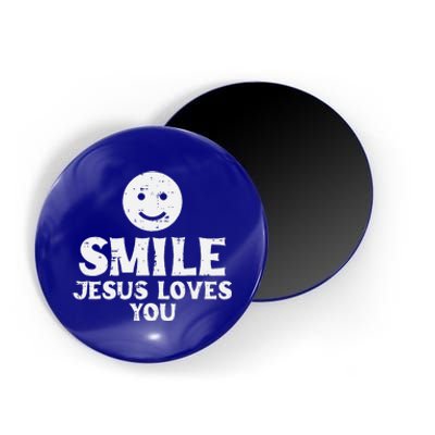 Jesus Loves Christ God Inspirational Christian Magnet