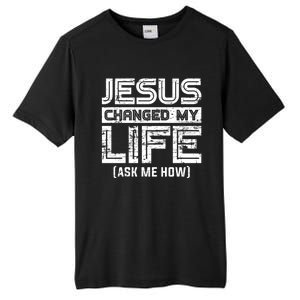 Jesus Lord Christianity Faith Gift God Savior Jesus Tall Fusion ChromaSoft Performance T-Shirt