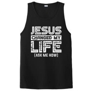 Jesus Lord Christianity Faith Gift God Savior Jesus PosiCharge Competitor Tank