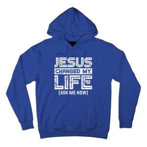 Jesus Lord Christianity Faith Gift God Savior Jesus Tall Hoodie