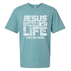 Jesus Lord Christianity Faith Gift God Savior Jesus Sueded Cloud Jersey T-Shirt