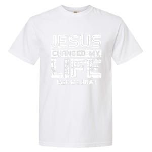 Jesus Lord Christianity Faith Gift God Savior Jesus Garment-Dyed Heavyweight T-Shirt