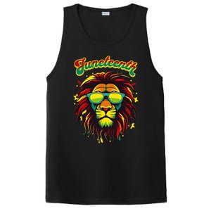 Juneteenth Lion Celebrate Black Freedom 1865 History Month PosiCharge Competitor Tank