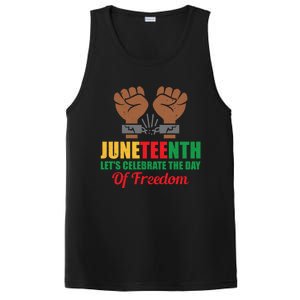 Juneteenth Let's Celebrate The Day Of Freedom Black History Cute Gift PosiCharge Competitor Tank