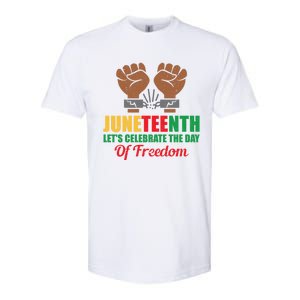 Juneteenth Let's Celebrate The Day Of Freedom Black History Cute Gift Softstyle CVC T-Shirt