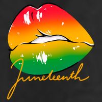 Juneteenth Lips Celebration 11oz C Handle Ceramic Mug