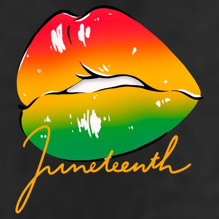 Juneteenth Lips Celebration 11oz C Handle Ceramic Mug
