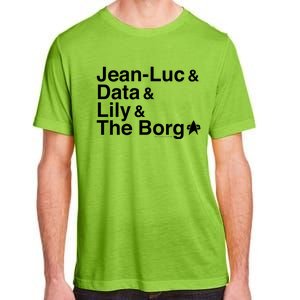 Jean Luc Data Lily The Borg Adult ChromaSoft Performance T-Shirt