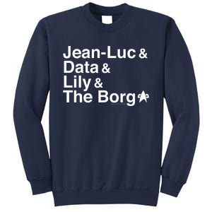 Jean Luc Data Lily The Borg Sweatshirt