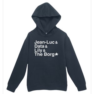 Jean Luc Data Lily The Borg Urban Pullover Hoodie