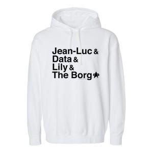 Jean Luc Data Lily The Borg Garment-Dyed Fleece Hoodie