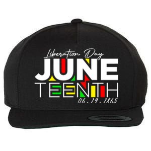 Juneteenth Liberation Day Since 1865 Wool Snapback Cap