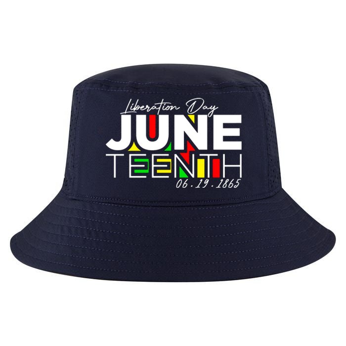 Juneteenth Liberation Day Since 1865 Cool Comfort Performance Bucket Hat