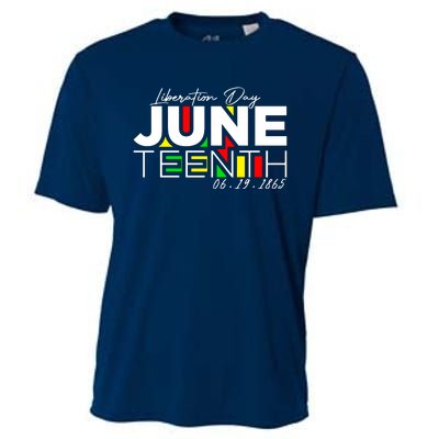 Juneteenth Liberation Day Since 1865 Cooling Performance Crew T-Shirt