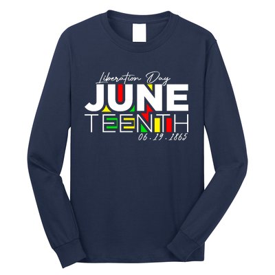 Juneteenth Liberation Day Since 1865 Long Sleeve Shirt