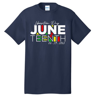 Juneteenth Liberation Day Since 1865 Tall T-Shirt