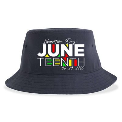 Juneteenth Liberation Day Since 1865 Sustainable Bucket Hat