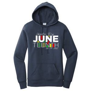 Juneteenth Liberation Day Since 1865 Women's Pullover Hoodie