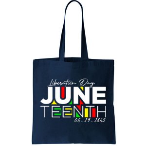 Juneteenth Liberation Day Since 1865 Tote Bag