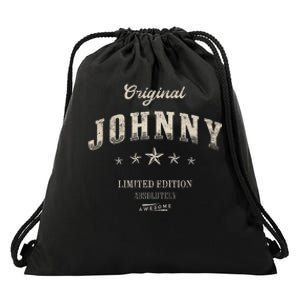 Johnny Limited Edition Drawstring Bag