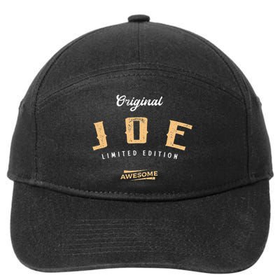 Joe Limited Edition 7-Panel Snapback Hat