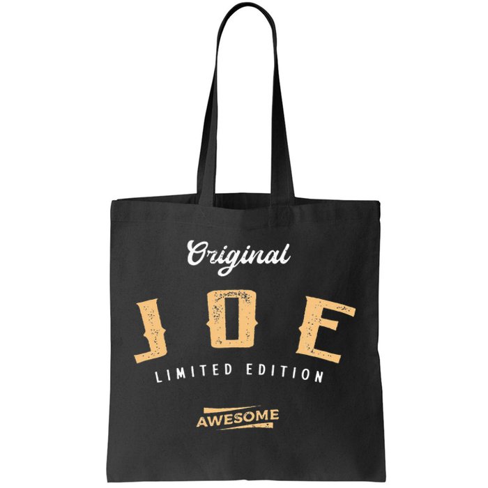 Joe Limited Edition Tote Bag