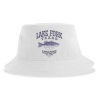 JCombs Lake Fork TX With Largemouth Bass Sustainable Bucket Hat