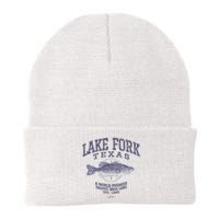 JCombs Lake Fork TX With Largemouth Bass Knit Cap Winter Beanie