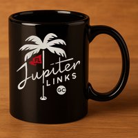 Jupiter Links Golf Club 11oz C Handle Ceramic Mug