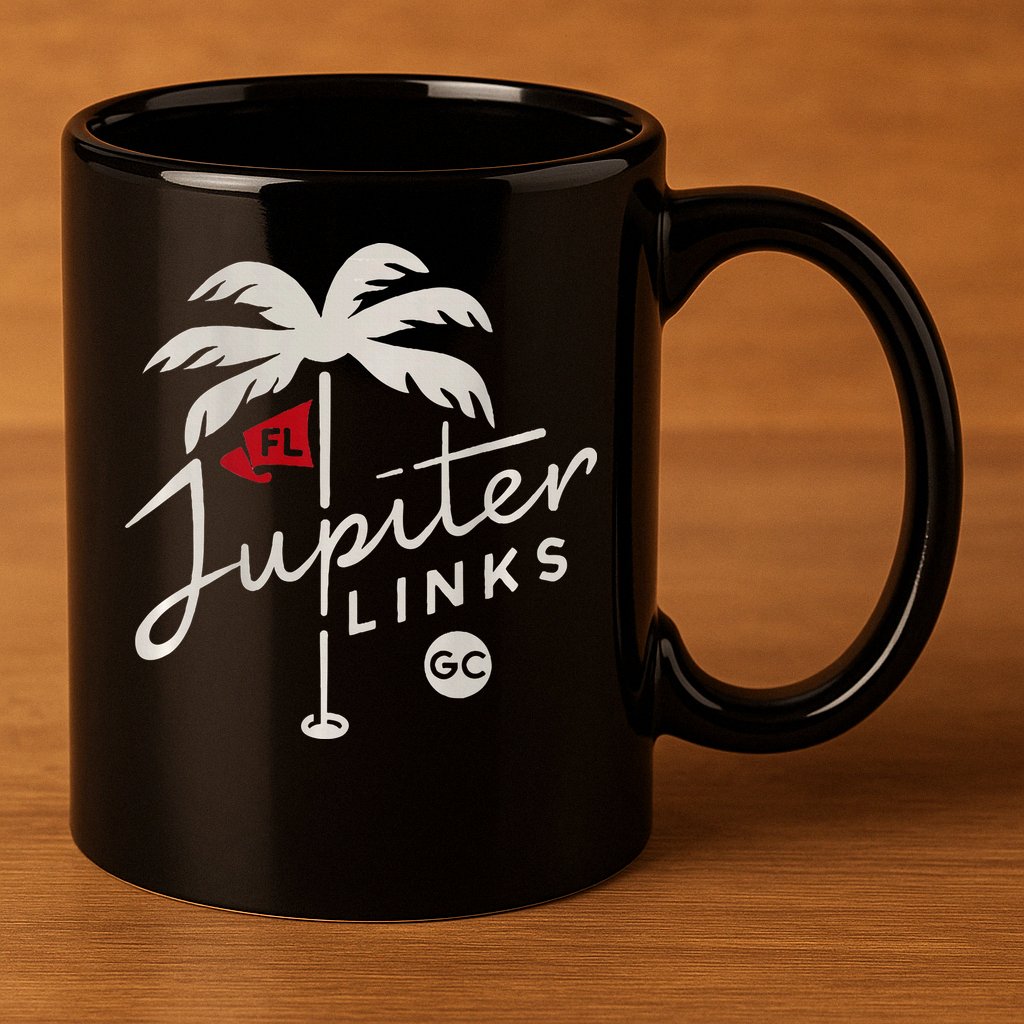 Jupiter Links Golf Club 11oz C Handle Ceramic Mug