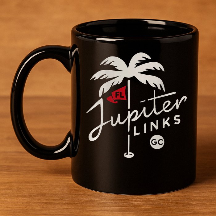Jupiter Links Golf Club 11oz C Handle Ceramic Mug