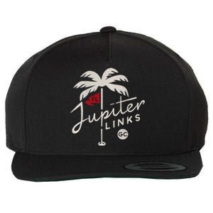 Jupiter Links Golf Club Wool Snapback Cap