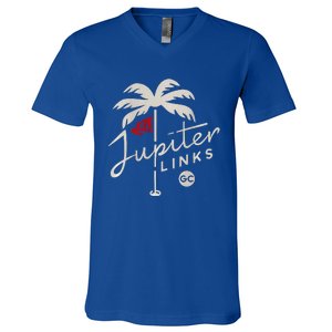 Jupiter Links Golf Club V-Neck T-Shirt