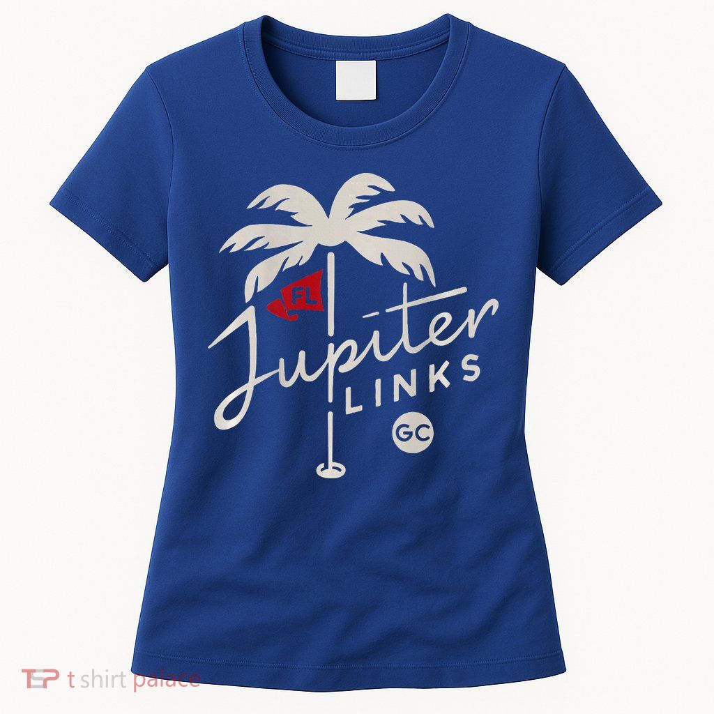 Jupiter Links Golf Club Womens T-Shirt