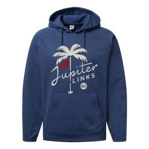 Jupiter Links Golf Club Performance Fleece Hoodie