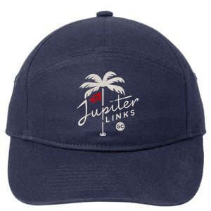 Jupiter Links Golf Club 7-Panel Snapback Hat