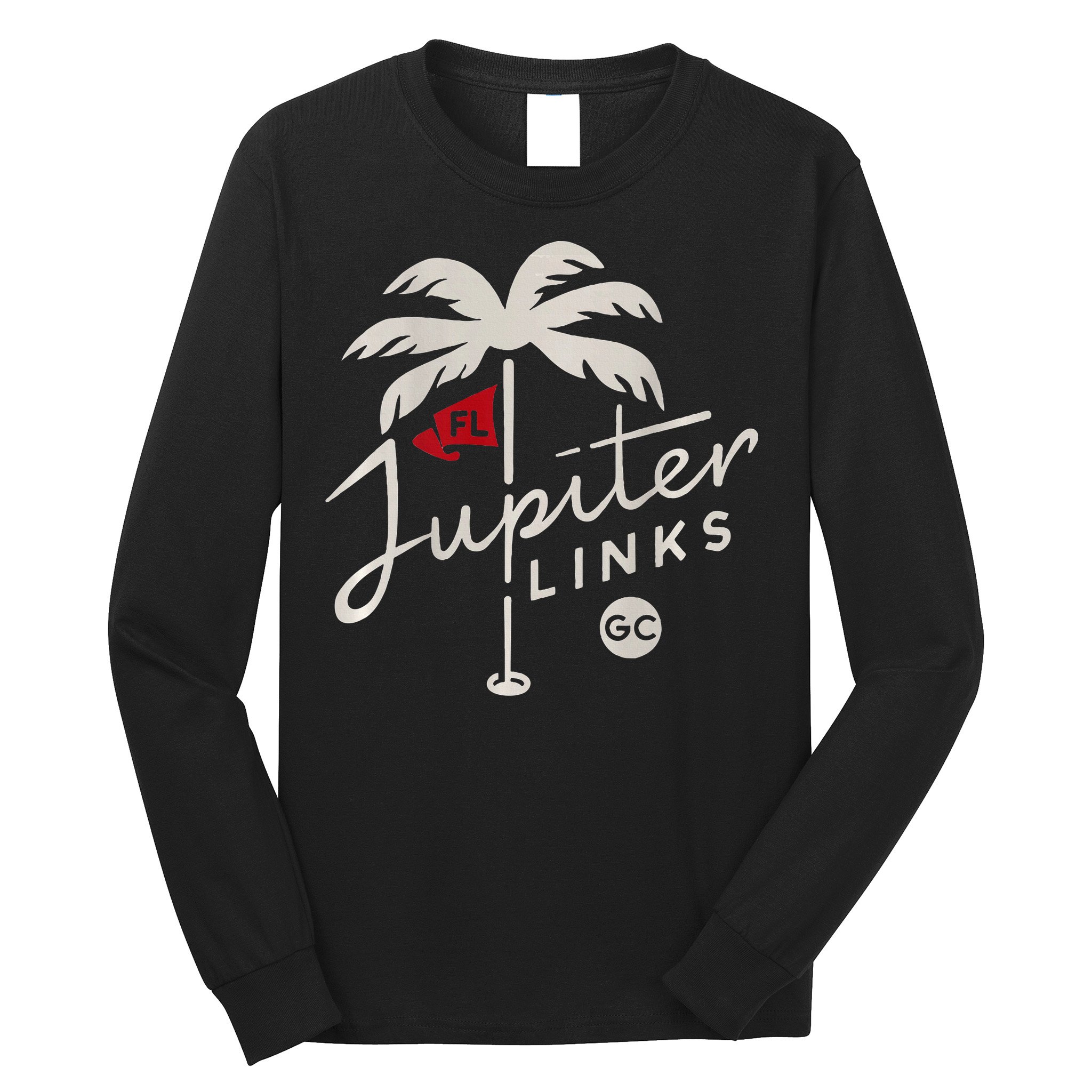 Jupiter Links Golf Club Tgl Frontback Long Sleeve Shirt