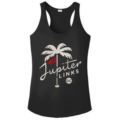 Jupiter Links Golf Club Tgl Frontback Ladies PosiCharge Competitor Racerback Tank