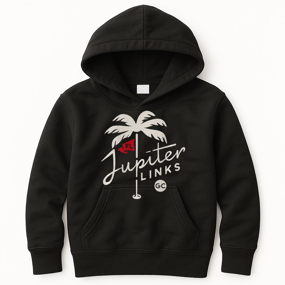 Jupiter Links Golf Club Tgl Frontback Kids Hoodie
