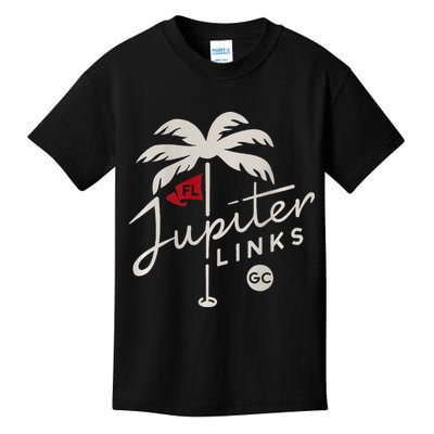 Jupiter Links Golf Club Tgl Frontback Kids T-Shirt