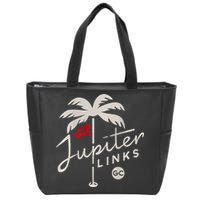 Jupiter Links Golf Club Tgl Frontback Zip Tote Bag