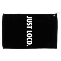 Just Locd Hair African American Black Woman Melanin Girl Grommeted Golf Towel