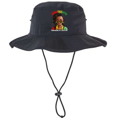 Juneteenth Locd Hair Remebering My Ancestors Legacy Cool Fit Booney Bucket Hat