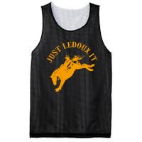 Just Ledoux It Cowboy Whiskey Wine Lover Mesh Reversible Basketball Jersey Tank